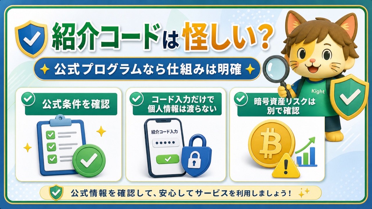 BitTrade紹介コードは怪しいのか公式条件で確認